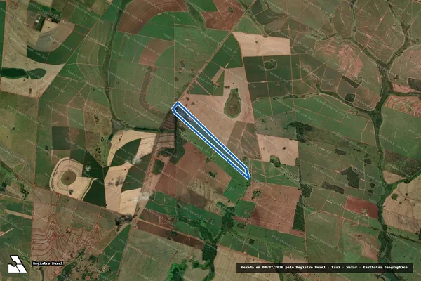 Imagem de satélite de SÍTIO SUZUKI - SÍTIO SUZUKI em Pereira Barreto - SP