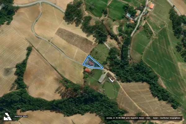 Imagem de satélite de SITIO VILSON MAT ? 43267 - AREA REMANESCENTE em Vidal Ramos - SC