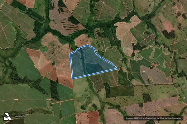 Imagem de satélite de FAZENDA SÃO FRANCISCO - GLEBA 02 em Monte Aprazível - SP