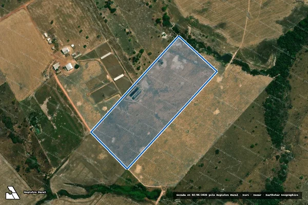 Imagem de satélite de FAZENDA VÔ MANÉ - 001 em Nova Guarita - MT