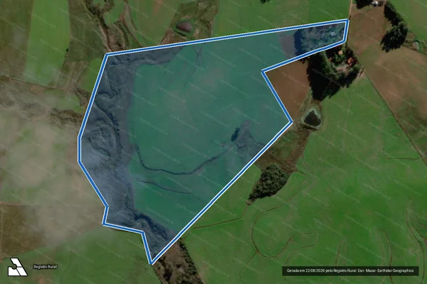 Imagem de satélite de PA SAO JOAQUIM - Lote 31 - Lote 31 em Sant'Ana do Livramento - RS