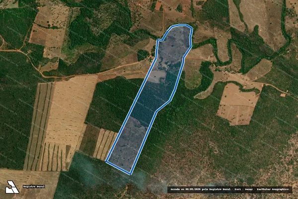 Imagem de satélite de Fazenda Brejão - VII em Nova Colinas - MA