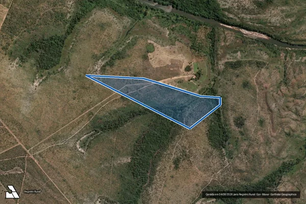 Imagem de satélite de Parte Desmembrada do Lote n° 02, Desmembrado da Parte Já Remanescente do Lote n° 15 do Loteamento Piabanha, Gleba 01 - 01ª Etapa - Parte Desmembrada do Lote n° 02, Desmembrado da Parte Já Remanescente do Lote n° 15 do Loteamento Piabanha, Gleba 01 - 0 em Rio Sono - TO