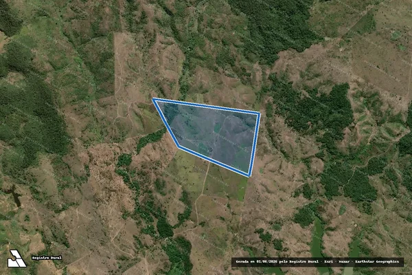 Imagem de satélite de FAZENDA PENIEL II - Parte 1 em Itarantim - BA