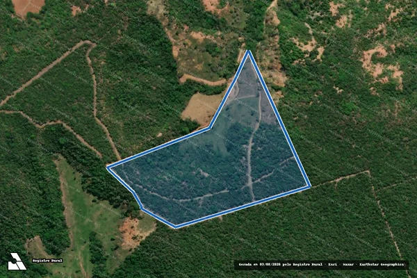 Imagem de satélite de SITIO BEIRA ALTA - SITIO BEIRA ALTA ? GLEBA 05 em Itueta - MG