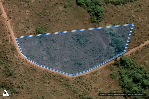 Imagem de satélite de FAZENDA MARIA TEODORA E COIVANCA - CHÁCARA 130 em Novo Gama - GO