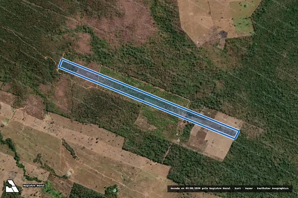 Imagem de satélite de FAZENDA NOSSA SENHORA DA GUIA - LOTE 02 em Grajaú - MA