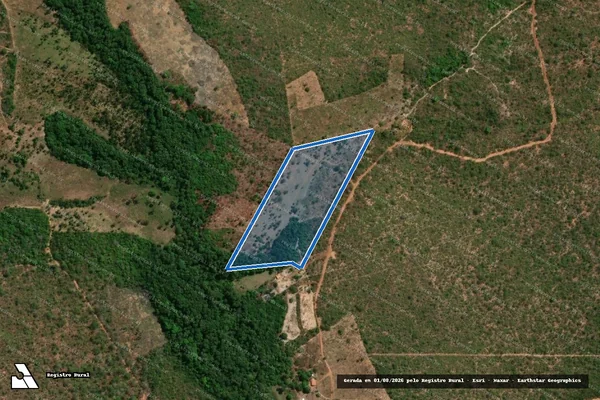 Imagem de satélite de FAZENDA CANTO DOS CABOCLOS - Gleba D em Fortaleza dos Nogueiras - MA