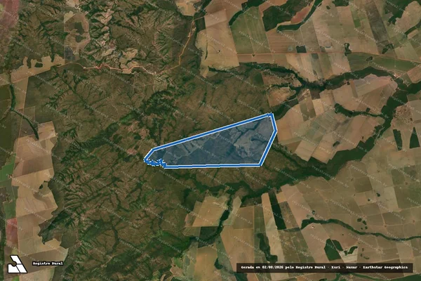 Imagem de satélite de GLEBA BARRAGEM ? LOTE 5 - Parte 1 em Nova Xavantina - MT