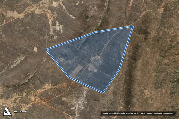 Imagem de satélite de BAIXAO DO LICOR DA DATA BONITO - Parte 1 em Dom Inocêncio - PI
