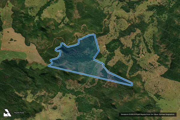 Imagem de satélite de FAZENDA VÔ DINO - Parte 02 em São Gabriel do Oeste - MS