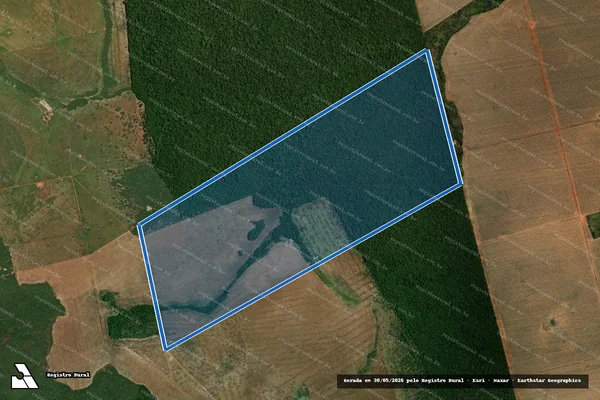 Imagem de satélite de FAZENDA BOA ESPERANÇA - Gleba 03 em São José do Xingu - MT