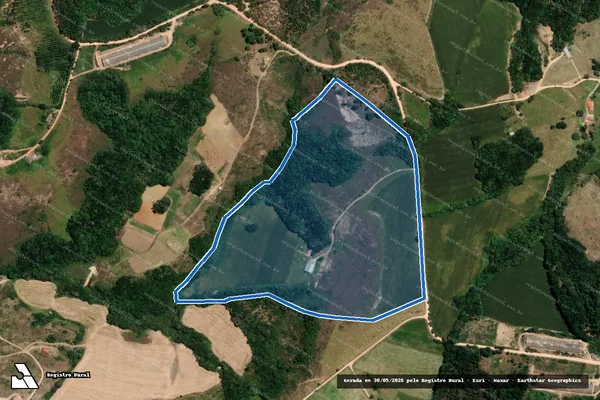 Imagem de satélite de SITIO BELA VISTA - Parcela 1 em Barbacena - MG
