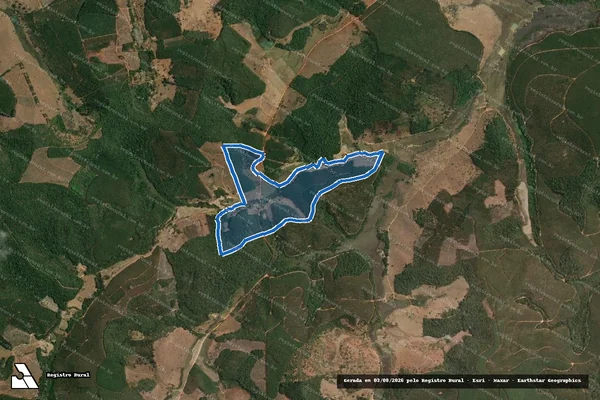 Imagem de satélite de FAZENDA CORREGO JOSE GOMES - . em Peçanha - MG