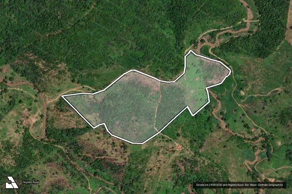 Imagem de satélite de FAZENDA UBERLANDIA - Parte 4 em Almenara - MG
