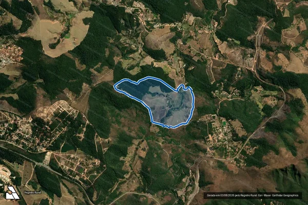 Imagem de satélite de SÍTIO DO IPÊ - SÍTIO DO IPÊ em Ouro Preto - MG