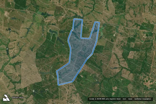 Imagem de satélite de FAZENDA FURTUNATO - 001 em Bom Jardim - MA