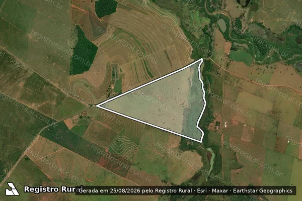 Imagem de satélite de FAZENDA SCHADECK SANTELLO - Fazenda Schadeck Santello em Marabá Paulista - SP