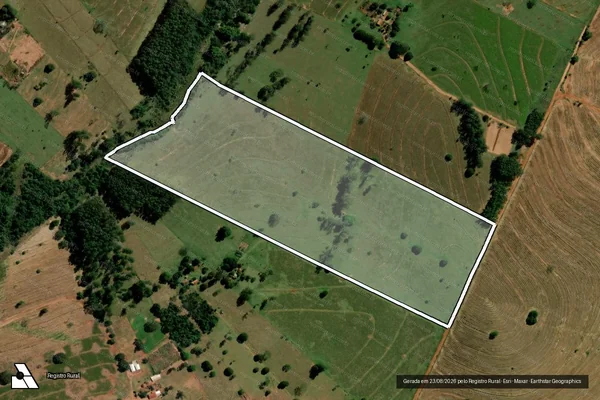 Imagem de satélite de Lote Rural n° 53-A da Gleba 08 da 2º secção Rio do Veado - Parte 1 em Alto Paraíso - PR