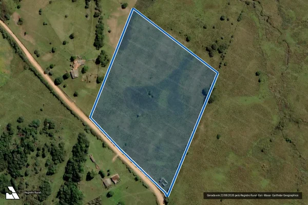 Imagem de satélite de FAZENDA DA SERRA I ?F? - FAZENDA DA SERRA I ?F? em Pinheiro Machado - RS
