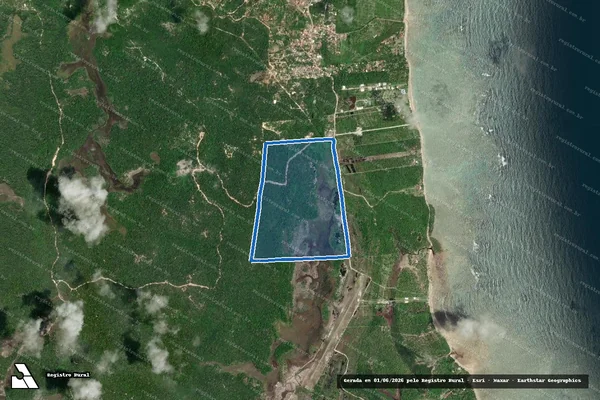 Imagem de satélite de Fazenda Trindade - GLEBA 01 em Cairu - BA