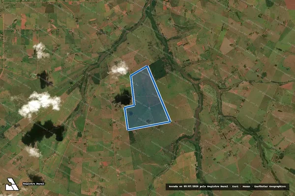 Imagem de satélite de Fazenda Tropa dos Doze - Fazenda Tropa dos Doze em Presidente Venceslau - SP