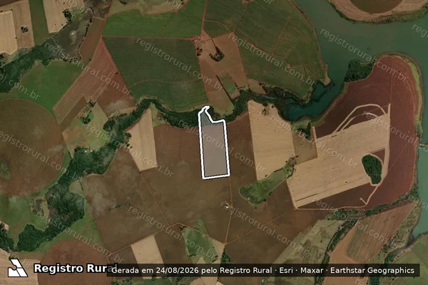 Imagem de satélite de Lote 10 - Projeto de Assentamento Hidrocilda