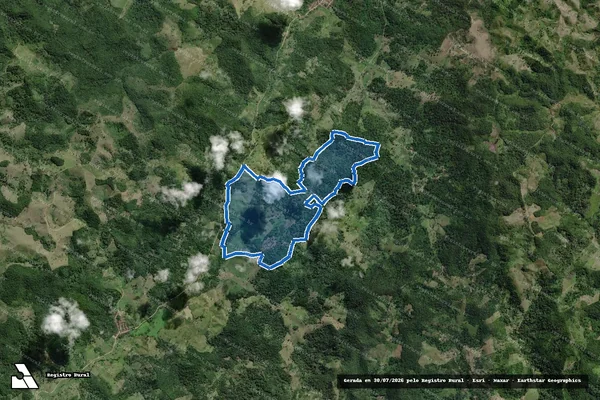 Imagem de satélite de FAZENDA ALIANÇA - ALIANÇA GLEBA 1 em Ipiaú - BA