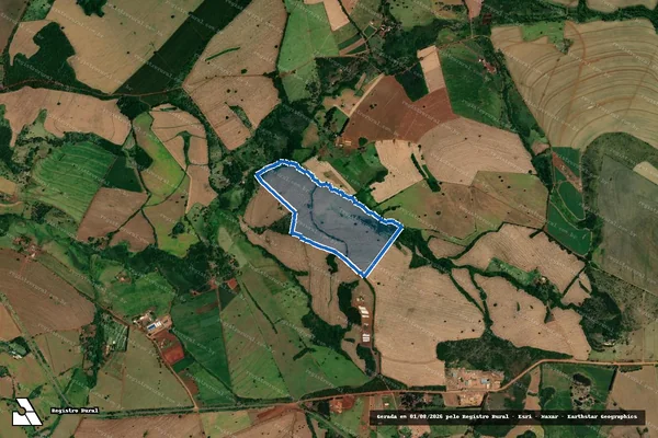 Imagem de satélite de FAZENDA BOA VISTA - - em Sacramento - MG