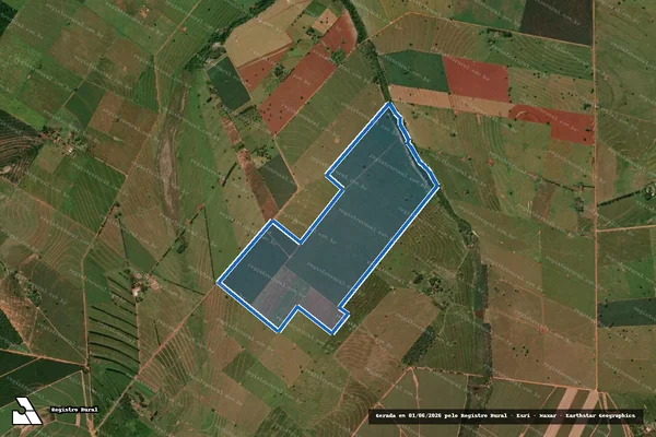 Imagem de satélite de Lote Rural "B", Gleba 07, 2 Secção - Colonia Tapejara em Cidade Gaúcha - PR