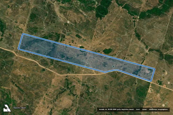 Imagem de satélite de FAZENDA SAO LOURENCO e OUTRAS - MAT 5103 PARTE-1 em Bannach - PA