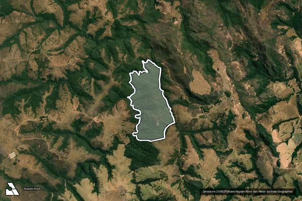 Imagem de satélite de Fazenda Caixeta, Alagoas - Parte 1 em Patos de Minas - MG