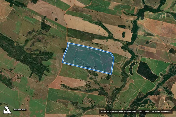 Imagem de satélite de Fazenda Dois Irmãos  - PARTE 1 em Gastão Vidigal - SP