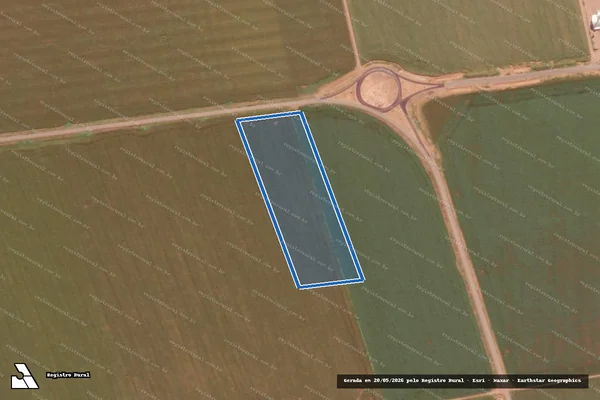 Imagem de satélite de Fazenda Rio Branco - Lote 03 - Única em Ipiranga do Norte - MT