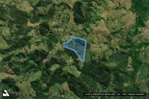 Imagem de satélite de Fazenda Monte Belo - Gleba 1 em Itambé - BA