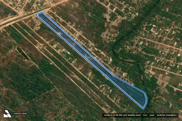 Imagem de satélite de CHÁCARA JURU MIRIM - Parte 1 em Cuiabá - MT
