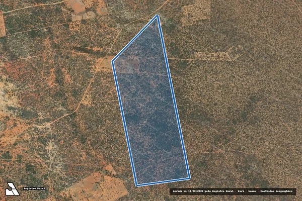 Imagem de satélite de FAZENDA ABC - Parte 2 em Sento Sé - BA