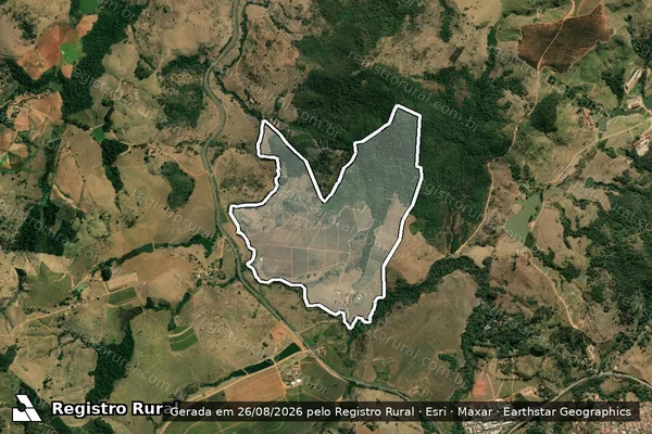 Imagem de satélite de FAZENDA SÃO JOSÉ - Parte 2 em São José do Rio Pardo - SP