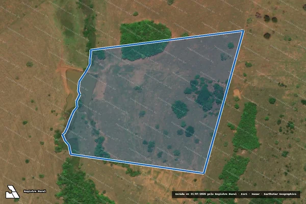 Imagem de satélite de FAZENDA MACACOS - Parcela 1 em Morrinhos - GO