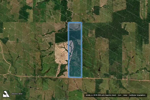 Imagem de satélite de Lote 52 da GLEBA 36 do PICOP ? Parte 01 - 1/1 em Ji-Paraná - RO