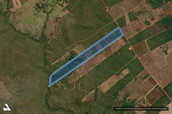 Imagem de satélite de LOTE 96, PA ENTRE RIOS