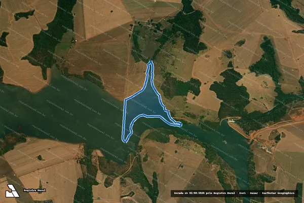 Imagem de satélite de FAZENDA ESTREITO PONTE DE PEDRAS ? PONTUAL - Parte 4 em Rio Verde - GO