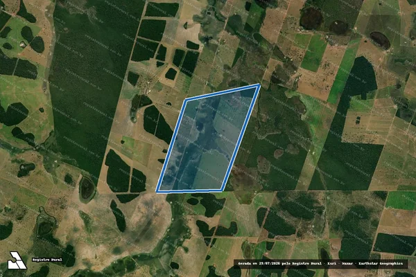 Imagem de satélite de FAZENDA SANTA MARIA em Vila Bela da Santíssima Trindade - MT