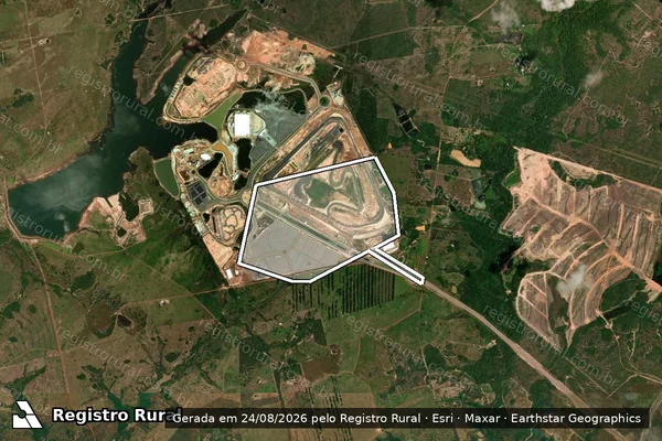 Imagem de satélite de Estância 3 Irmãos / DESMEMBRADA em Cuiabá - MT