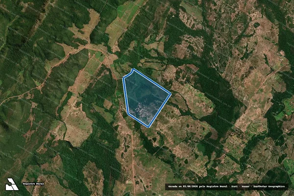 Imagem de satélite de FAZENDA CÓRREGO DA FURNA - Parte 1 em Cáceres - MT
