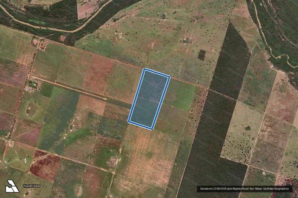 Imagem de satélite de Fazenda Terra Celeste ? Parte 04 - Parte 1 em Matias Cardoso - MG