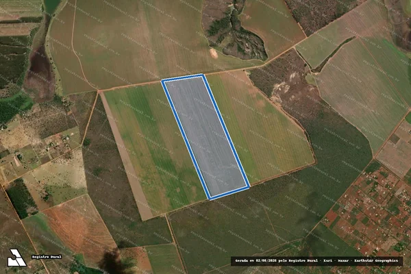 Imagem de satélite de FAZENDA RANCHO DÉBORA GLEBA B em Planaltina - GO