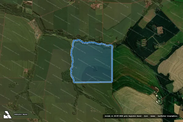 Imagem de satélite de LOTES 47 A 51 ? 2º PARTE, DO 30º PERÍMETRO DA FAZENDA BRITÂNIA - LOTES 47 A 51 ? 2º PARTE, DO 30º PERÍMETRO DA FAZENDA BRITÂNIA em Toledo - PR