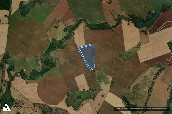 Imagem de satélite de Lote 13 - Projeto de Assentamento Hidrocilda - Lote 13 ? PA Hidrocilda em Santa Helena de Goiás - GO