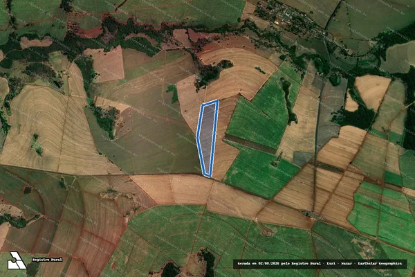 Imagem de satélite de FAZENDA NOSSA SENHORA DE FÁTIMA - Gleba B em Conquista - MG